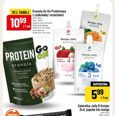 Galaretka Jelly.B Konjac liczi, jagoda lub mango Allcor promocja w POLOmarket