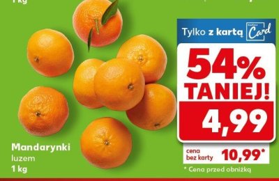 Mandarynki  promocja w Kaufland