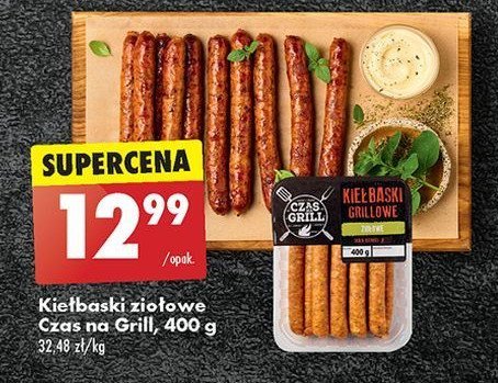 Kiełbaski grillowe ziołowe Czas na grill promocja