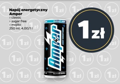 Napój energetyczny mojito promocja w Netto