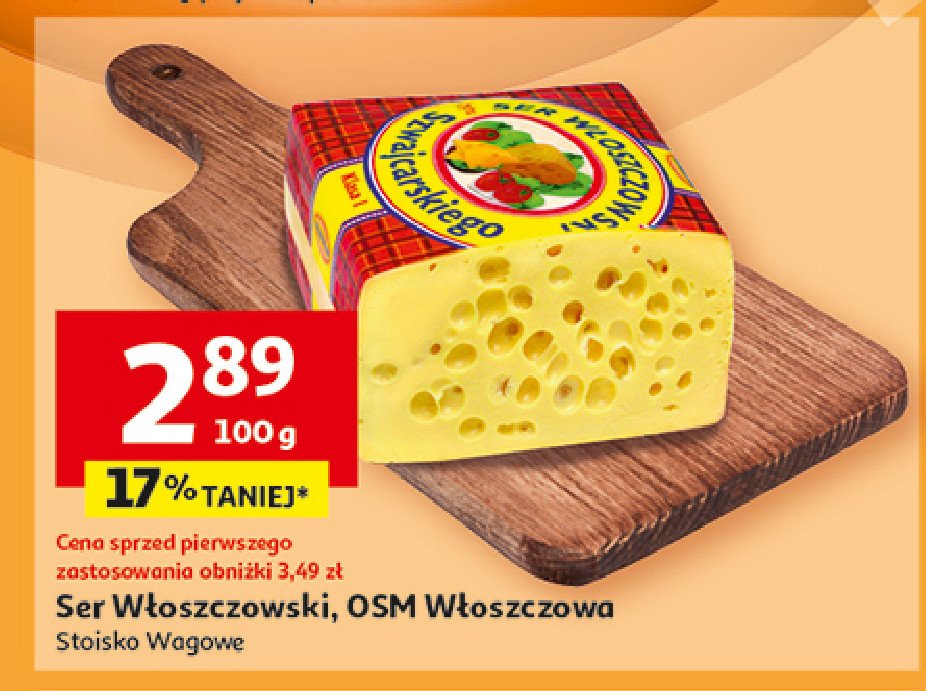 Ser typu szwajcarskiego Włoszczowa promocja