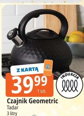 Czajnik Geometric Tadar 3 litry promocja w Leclerc