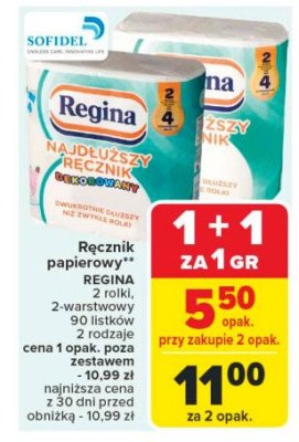 Ręcznik z nadrukiem Regina najdłuższy ręcznik promocja