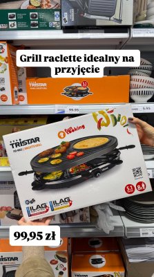 Grill raclette PD-9052 promocja w Action