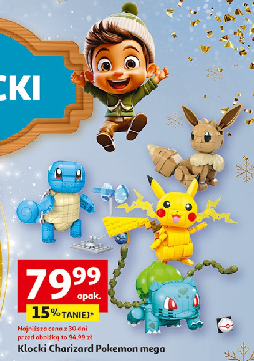 Klocki pokemon evee promocja