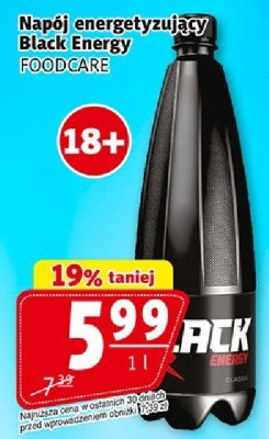 Napój energetyzujący Black Energy promocja w Prim Market