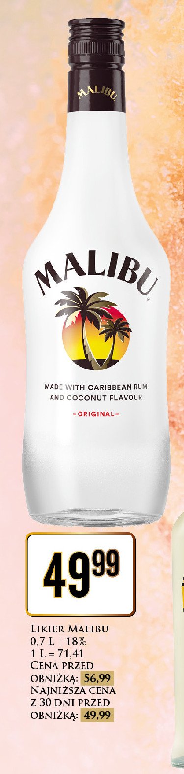 Rum Malibu caribbean promocja