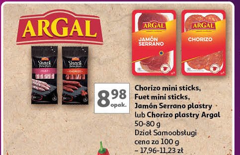 Chorizo ARGAL promocja