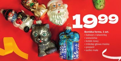 Bombka forma prezent promocja w Twój Market