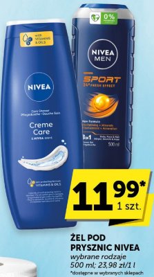 Żel pod prysznic Nivea Men Sport promocja w ABC