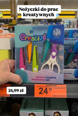 Zestaw kreatywny Astra Creativo promocja w Biedronka