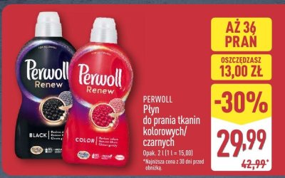 Płyn do prania tkanin kolorowych 2 l promocja w Aldi