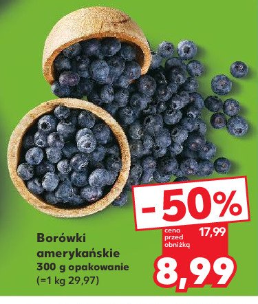 Borówka amerykańska promocja