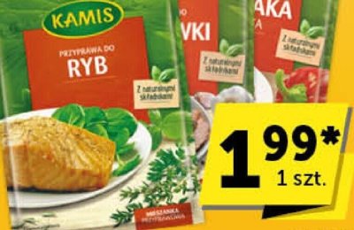 Przyprawa do ryb KAMIS promocja w Euro Sklep