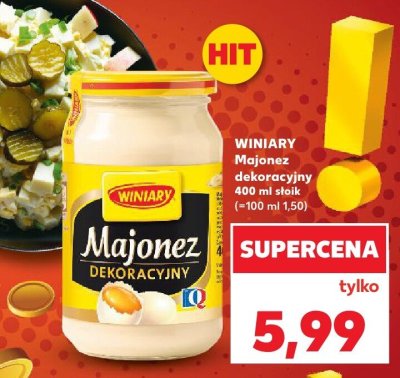 Majonez dekoracyjny promocja w Kaufland