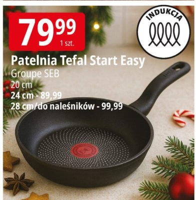 Patelnia Tefal Start Easy promocja w Leclerc