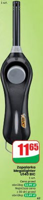 Zapalarka Megalighter U140 BIC promocja w Dino