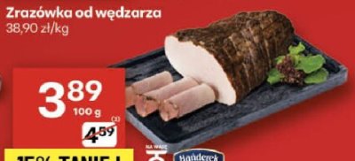 Zrazówka od wędżarza Kawłacza promocja w Delikatesy Centrum