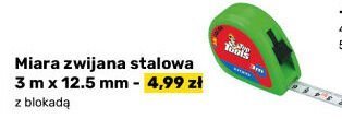 Miara zwijana stalowa 3 m x 12.5 mm Bricomarche promocja w Bricomarche