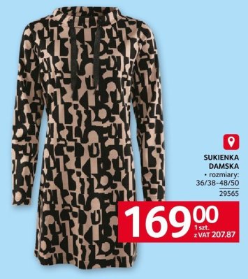Sukienka damska promocja w Selgros