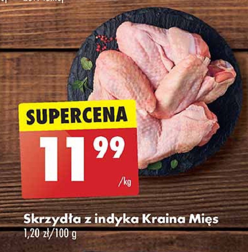 Skrzydła z indyka Kraina mięs promocja