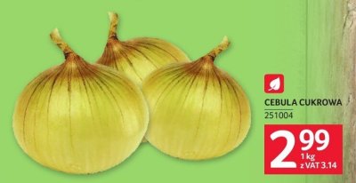 Cebula cukrowa 1kg promocja w Selgros