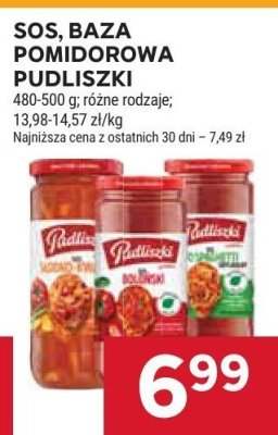 Sos pomidorowy Pudliszki, baza pomidorowa promocja w Stokrotka