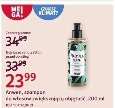 Szampon promocja w Rossmann
