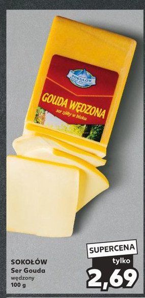 Ser gouda wędzony Sokołów promocja