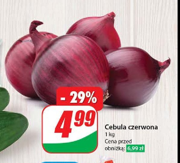 Cebula czerwona promocja