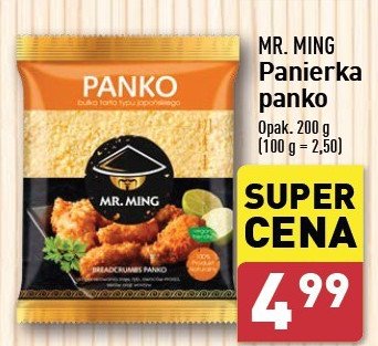 Bułka tarta typu japońskiego panko Mr. ming promocja