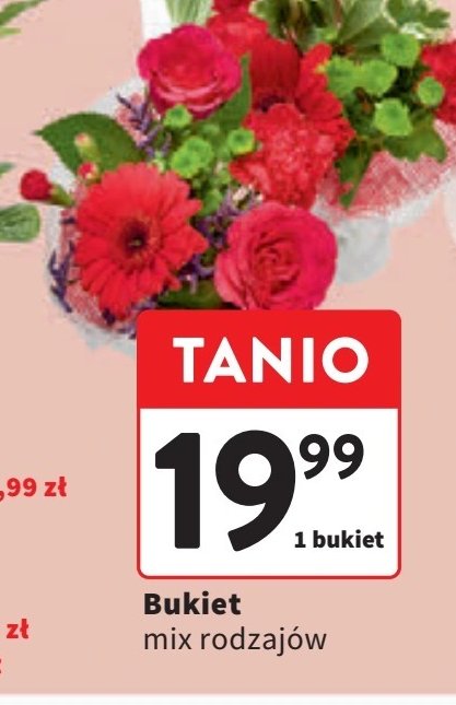 Bukiet promocja w Intermarche