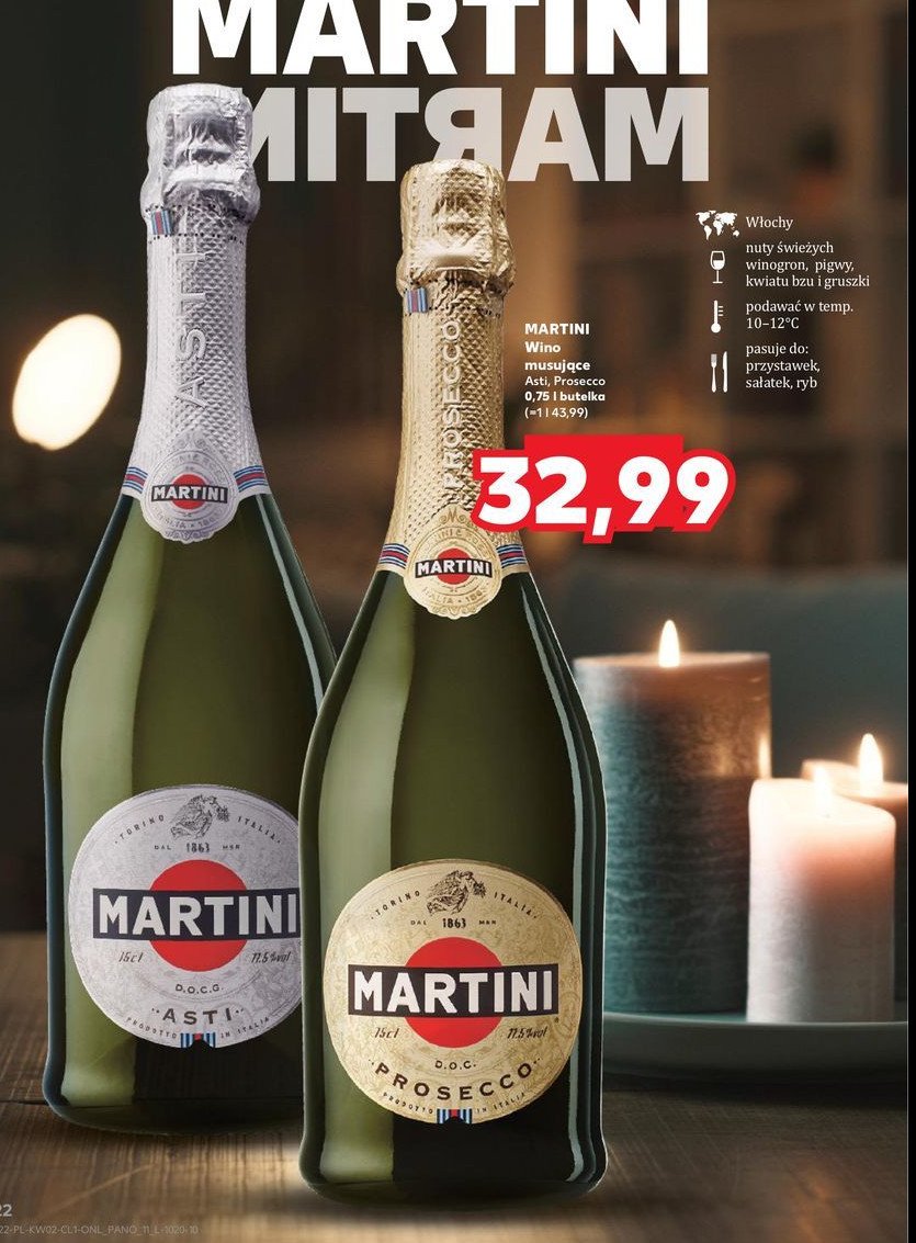 Wino Martini prosecco promocja w Kaufland