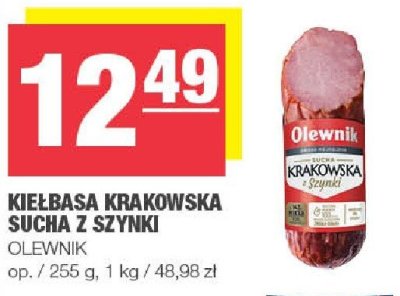 Kiełbasa krakowska sucha promocja w SPAR