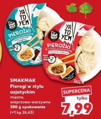 Pierogi w stylu azjatyckim mięsne promocja w Kaufland