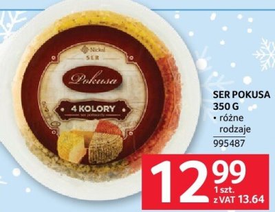 Ser pokusa 350 g promocja w Selgros