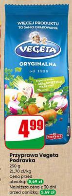 Przyprawa Vegeta  promocja w Dino
