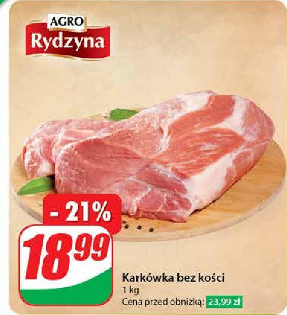 Karkówka bez kości Agro rydzyna promocja