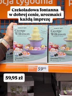 Czekoladowa fontanna różne warianty promocja w Action