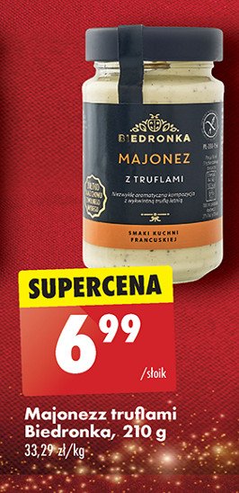 Majonez z truflami Biedronka promocja w Biedronka