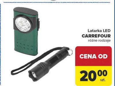 Latarka LED CARREFOUR promocja w Carrefour