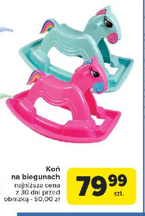 Koń na biegunach promocja w Carrefour