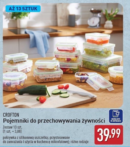 Pojemnikki na żywność Crofton promocja