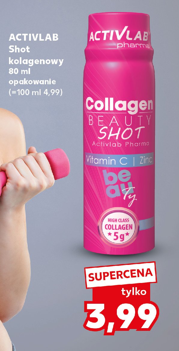 Shot collagen beauty Activlab promocja