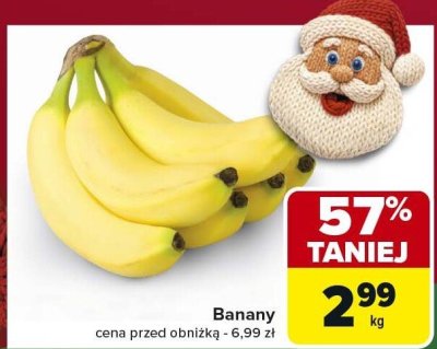 Banany promocja w Carrefour Market