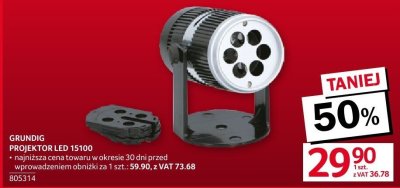 GRUNDIG PROJEKTOR LED 15100 promocja w Selgros