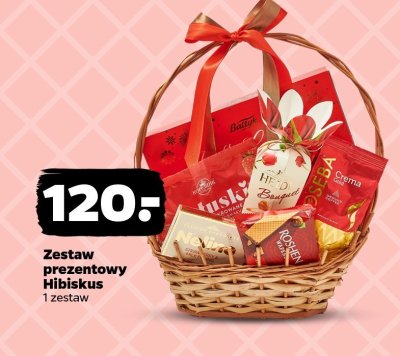 Zestaw prezentowy Hibiskus promocja w Netto