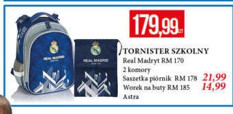 Tornister real madrid Astra promocja