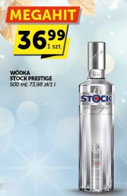 Wódka Stock Prestige promocja w Groszek