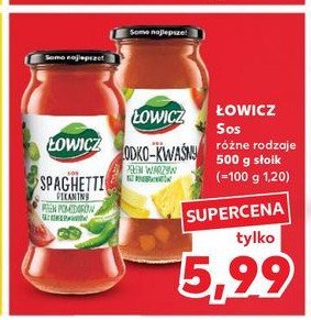 Sos słodko-kwaśny Łowicz promocja